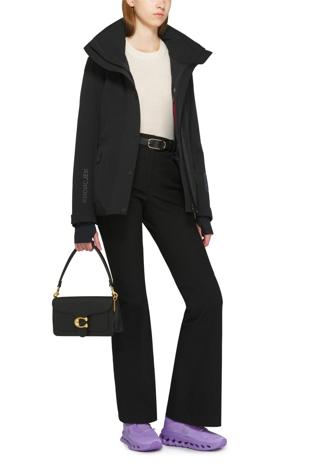 LumiStride® – Monochrome CloudWeave Trainer