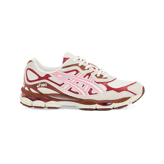 AeroNexa Gel-Fusion Retro Runner – Cream & Pink Y2K Mesh Sneaker
