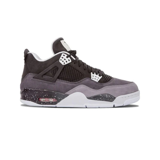 SlateVibe Meridian-4 Retro Suede Sneaker | Grey & Black Court-Style Low Top
