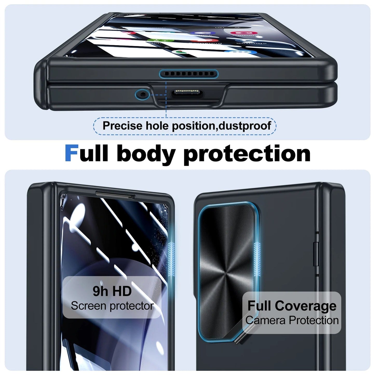 Astra® - Slim Armor Galaxy Z Fold 7 Case with Stand